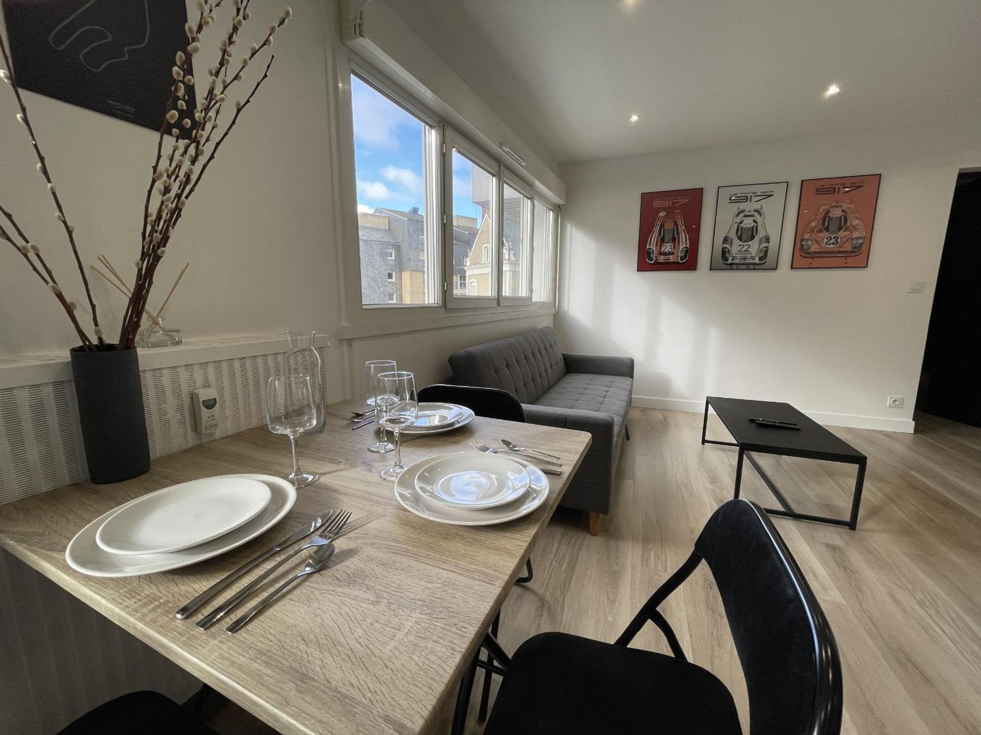 Apartamento Le Scuderia - Centre - 3 Pers - Reve Au Mans Le Mans Exterior foto