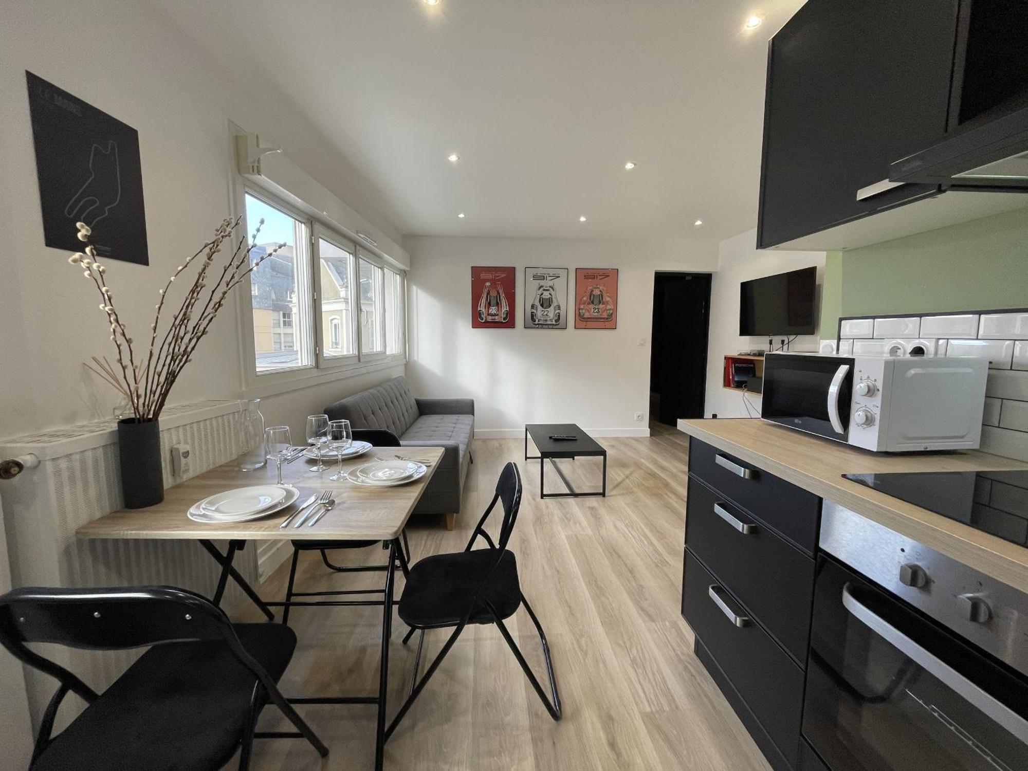 Apartamento Le Scuderia - Centre - 3 Pers - Reve Au Mans Le Mans Exterior foto
